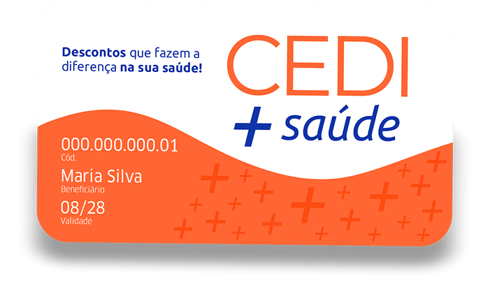 cedi saude – cartão